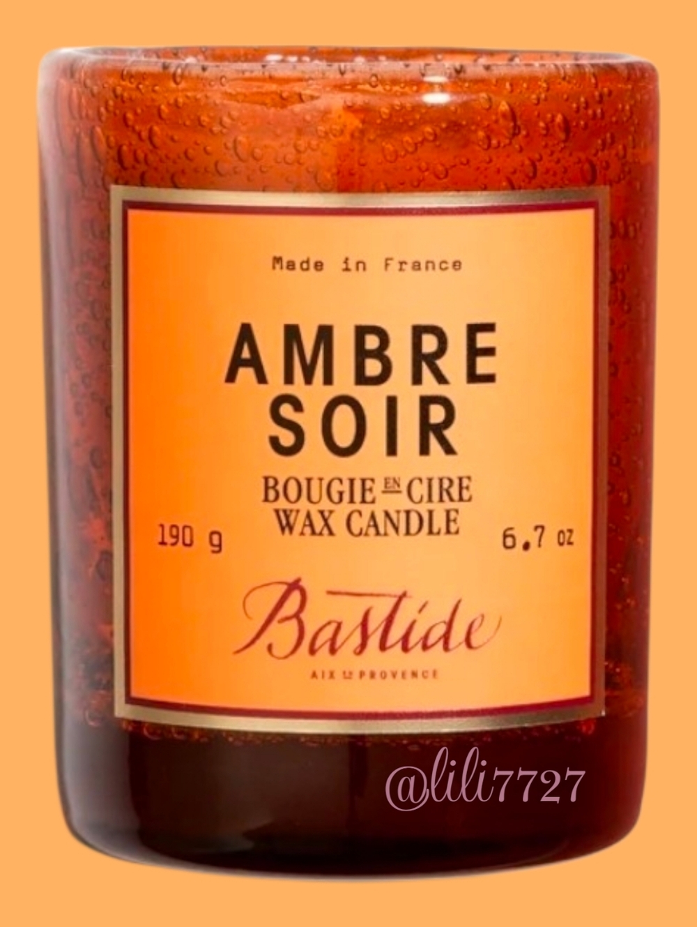 Anthropology Bastide Ambre Soir Scented Candle 6.7 oz Exotic Dreamy Home Scent - Picture 16 of 16